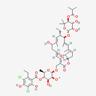 Fidaxomicin — 2D structure