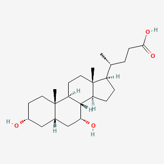 Chenodeoxycholic acid — 2D structure