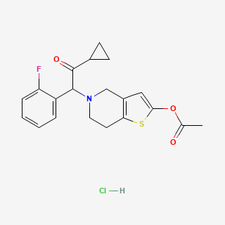 PRASUGREL HCl — 2D structure