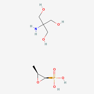 Fosfomycin tromethamine — 2D structure