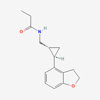 Tasimelteon — 2D structure