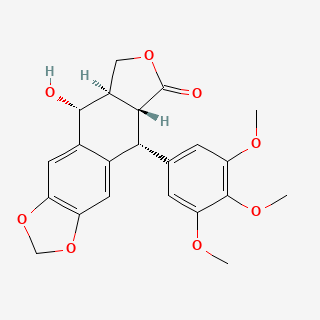 Podophyllotoxin — 2D structure