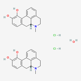 APOMORPHINE HCl — 2D structure
