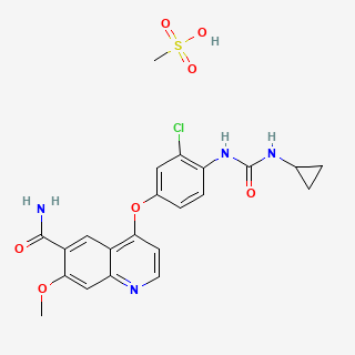 Lenvatinib mesilate — 2D structure