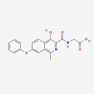 Roxadustat — 2D structure