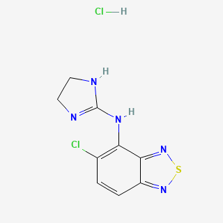 TIZANIDINE HCl — 2D structure