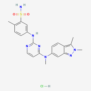PAZOPANIB HCl — 2D structure