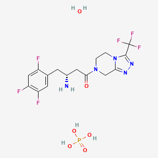 Sitagliptin phosphate — 2D structure