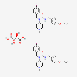 Pimavanserin tartrate — 2D structure