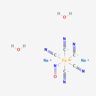 Sodium nitroprusside — 2D structure