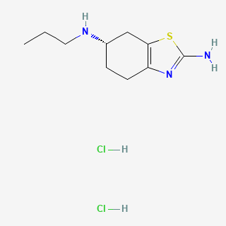 Pramipexole dihydrochloride — 2D structure