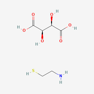 Cysteamine bitartrate — 2D structure
