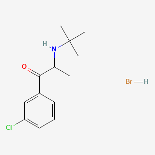 Bupropion hydrobromide — 2D structure