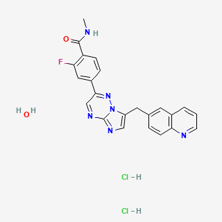 CAPMATINIB HCl — 2D structure