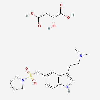 Almotriptan malate — 2D structure