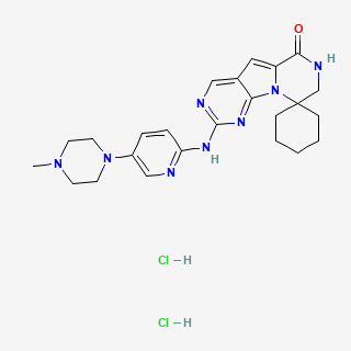 TRILACICLIB DiHCl — 2D structure