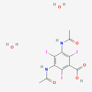 Diatrizoic acid dihydrate — 2D structure