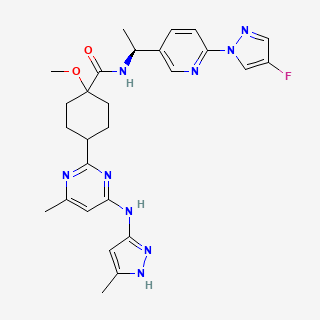 Pralsetinib — 2D structure