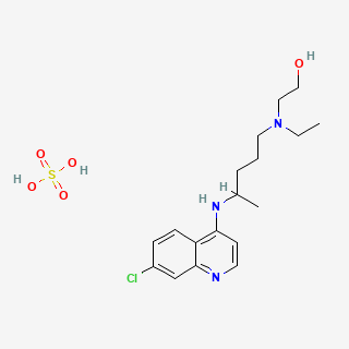 Hydroxychloroquine sulfate — 2D structure