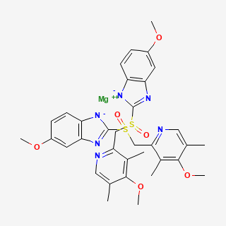 Omeprazole magnesium — 2D structure