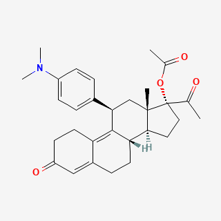 Ulipristal acetate — 2D structure