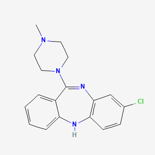 Clozapine — 2D structure