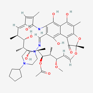 Rifapentine — 2D structure
