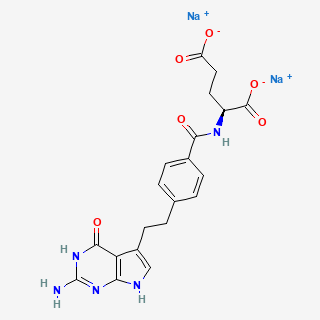 Pemetrexed disodium — 2D structure
