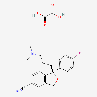 Escitalopram oxalate — 2D structure