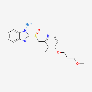 Rabeprazole sodium — 2D structure