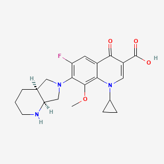 MOXIFLOXACIN HCl ANHYDROUS — 2D structure