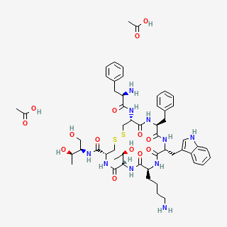 Octreotide acetate — 2D structure