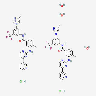 NILOTINIB HCl SESQUIHYDRATE — 2D structure