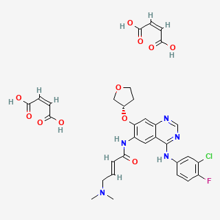 Afatinib dimaleate — 2D structure
