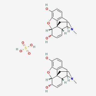 Morphine sulfate — 2D structure