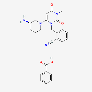 Alogliptin benzoate — 2D structure
