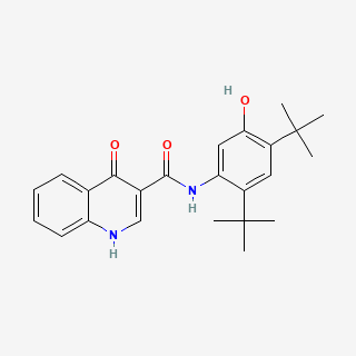 Ivacaftor — 2D structure