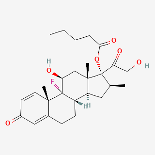 Betamethasone valerate — 2D structure