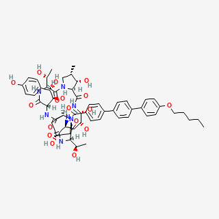 Anidulafungin — 2D structure