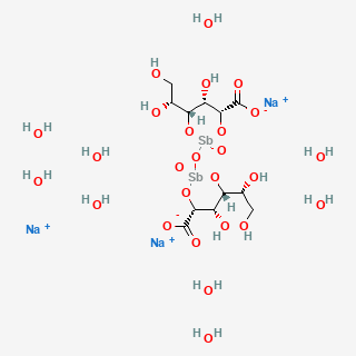 Sodium stibogluconate — 2D structure