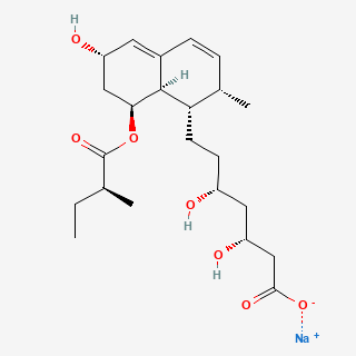 Pravastatin sodium — 2D structure
