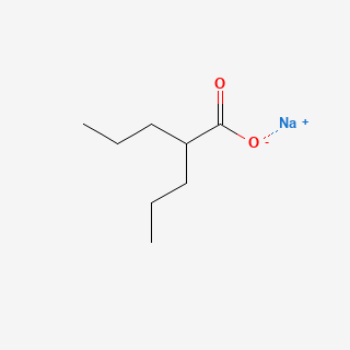 Sodium valproate — 2D structure