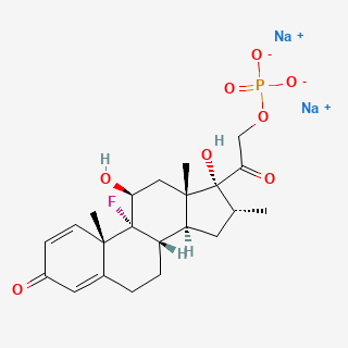Dexamethasone sodium phosphate — 2D structure