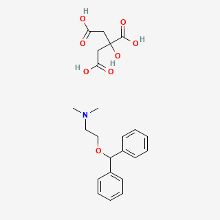 Diphenhydramine citrate — 2D structure