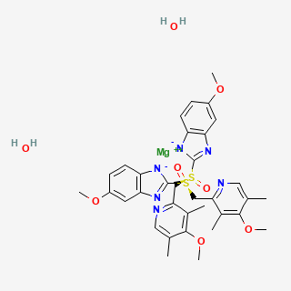 Esomeprazole magnesium dihydrate — 2D structure