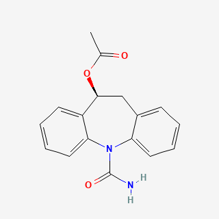 Eslicarbazepine acetate — 2D structure