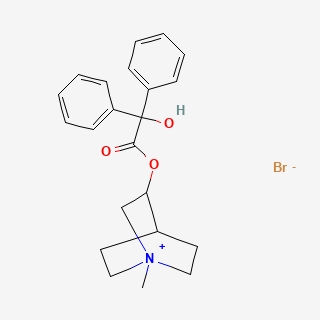 Clidinium bromide — 2D structure