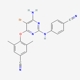 Etravirine — 2D structure
