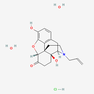 NALOXONE HCl DIHYDRATE — 2D structure