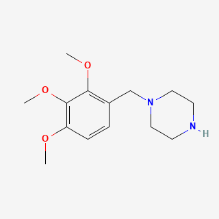 Trimetazidine — 2D structure
